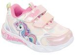 Sneaker DISNEY "UNICORN", Mädchen, Gr. 24, pink, Synthetik, Schuhe Sneaker, mit cooler Blinkfunktion