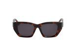 Dames Vierkante Cat Eye Zonnebril PERI034C99PLA0016007