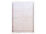 AFK Living Berbertapijt elegant met gestreepte rand van wol