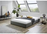 Polsterbett "Osaka", grau (anthrazit), B:145cm L:205cm, Bezug:Kunstleder, 100% Polyurethan, Polsterung: Polsterwatte 100% Polyester, Gestell: Holzwerkstoff, WESTFALIA SCHLAFKOMFORT, Betten, Polsterbett, auch ohne Matratze erhältlich oder in H2,H3 und H4 erhältich