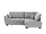 bobb Ecksofa Krissy ¦ grau ¦ Maße (cm): B: 251 H: 88 T: 190.0