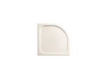 Kaldewei Zirkon Duschwanne 457030000231 100x80x3,5cm, Antislip, pergamon