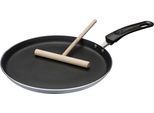 Crêpepfanne GSW, grau (grau, schwarz), Ø:26cm, Pfannen, Induktion