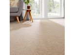 Teppichboden ANDIAMO "Bob, Feinschlinge, Gesamthöhe 4,5 mm, Luxusklasse LC1", beige, B:200cm L:800cm, Kunstfaser, Teppiche, Teppichboden, meliert, Breite 200, 400 oder 500 cm, strapazierfähig & pflegeleicht