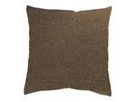 Dekokissen HOME WOHNIDEEN "LUCIO 1ER PACK MIT FÜLLUNG" Gr. 1, braun (braun, unifarben), B:40cm L:40cm, Polyester, Dekokissen_Sitzkissen_Kissenhüllen, Dekokissen