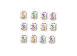 Carletto 25002-12 BUNDLE sort. - Ty - Mini Boos - 12 Collectibles, Serie 2 - Sammelfiguren, zufällige Auswahl