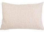 Dekokissen GÖZZE "Dallas", beige (creme, unifarben), B:60cm L:40cm, Obermaterial: 100% Polyester, Dekokissen_Sitzkissen_Kissenhüllen, Dekokissen, in vielen Farben