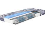 Taschenfederkernmatratze HN8 SCHLAFSYSTEME "Ocean Clean TFK", blau, B:90cm H:21cm L:200cm, Bezug (oben): 100% Polyester. Bezug (unten): 89% Polyester, 11% Polypropylen. Steppfüllung: 100% Polypropylen, Matratzen, Taschenfederkernmatratze