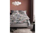 Bettwäsche IRISETTE "Meran 8646", multi, B/L: 155cm x 220cm, 1 Stk., 1 Stk., Feinbiber, B/L: 80cm x 80cm, 2 Stk., Feinbiber, Obermaterial: 100% Baumwolle, Bettwäsche, Bettwäsche, flauschig weich und wärmend