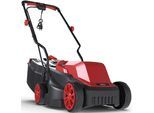 Elektrorasenmäher GÜDE "» 320/1300«", rot (rot, schwarz), B:38,5cm H:94cm T:111,5cm, Rasenmäher, Elektrorasenmäher