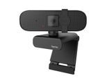 HAMA Full HD-Webcam "PC Webcam für Laptop PC, Streaming, Chatten mit Mikrofon, Windows Mac", schwarz, B:5,5cm H:5cm T:9,2cm, Camcorder, Plug & Play, verschließbare Linse, Standfuß, Stativgewinde, drehbar, Full HD-Webcam