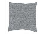 Dekokissen HOME WOHNIDEEN "FJELLA" Gr. 2, grau (silbergrau, unifarben), B:50cm L:50cm, Polyester, Dekokissen_Sitzkissen_Kissenhüllen, Dekokissen