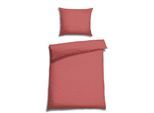 Bettwäsche FLORELLA "Vichy rot Soft-Seersucker, 100% Baumwolle", rot, B/L: 140cm x 200cm, 1 Stk., 1 Stk., Seersucker, B/L: 70cm x 90cm, Seersucker, Obermaterial: 100% Baumwolle CO., Bettwäsche, Bettwäsche