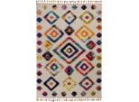 Flair Rugs , Creme , Textil , Boho , rechteckig , 80x150 cm , Reach, AZO-frei , für Fußbodenheizung geeignet, pflegeleicht , Teppiche & Böden, Teppiche, Orientteppiche