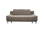 Möbelix , Braun , Textil , Füllung: Schaumstoff , 199x91x110 cm , Wohnzimmer, Sofas & Couches, Schlafsofas, Schlafsofas
