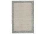 Flair Rugs , Blau , Textil , Uni , rechteckig , 120x170 cm , Reach, AZO-frei, Handmade in India , für Fußbodenheizung geeignet, strapazierfähig , Teppiche & Böden, Teppiche, Webteppiche, Handwebteppiche