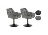 P & B , Grau , Metall, Textil , 49x83x62 cm , Sitzfläche 360° drehbar ,