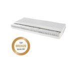 Primatex , Weiß , Textil , H2 , rechteckig , 140x200 cm , Über- und Sondergrößen erhältlich, Bezug abnehmbar/waschbar, Ober- und Unterseite versteppt, für Hausstauballergiker geeignet, wendbar, optimale Belüftung, für verstellbare Lattenroste geeignet, mit Aloe Vera, Tragegriffe, atmungsaktiv, schadstoffgeprüft, Matratzenklasse Bronze , Schlafzimmer, Matratzen, Wendematratzen