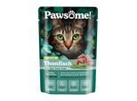 Pawsome Nassfutter Katze, Adult, Thunfisch 28x85 g