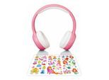 LENCO Bluetooth-Kopfhörer f.Kinder HPB-110 Pink)