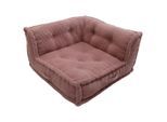 P & B Sofaelement , Altrosa , Textil , 80x43x80 cm , AZO-frei , Rücken echt , Wohnzimmer, Sofas & Couches, Modulsofas