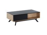 Mid.you , Braun , Holzwerkstoff , 2 Schublade(n) Schubladen , rechteckig , 60x38x110 cm , Stauraum, offenes Fach ,
