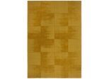 Flair Rugs , Gelb , Textil , Struktur , rechteckig , 200x290 cm , für Fußbodenheizung geeignet, in verschiedenen Größen erhältlich , Teppiche & Böden, Teppiche, Webteppiche