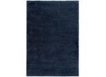 Flair Rugs , Blau, Dunkelblau , Textil , Uni , rechteckig , 120x170 cm , Reach, AZO-frei , für Fußbodenheizung geeignet, in verschiedenen Größen erhältlich, schmutzabweisend, pflegeleicht ,