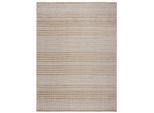 Flair Rugs , Beige , Textil , Streifen , rechteckig , 200x320 cm , für Fußbodenheizung geeignet, in verschiedenen Größen erhältlich, schmutzabweisend, waschbar , Teppiche & Böden, Teppiche, Webteppiche