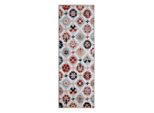 Flair Rugs , Grau , Textil , Floral , rechteckig , 80x230 cm , Reach, AZO-frei , wasserabweisend, schmutzabweisend, UV-beständig ,