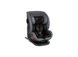 Kikkaboo Kindersitz i-View i-Size (40-150cm) Isofix Top Tether 360-Grad-Drehung dunkelgrau