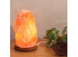 WAGNER LIFE DESIGN Salzkristall-Tischlampe "Rock", orange, Ø 12cm H: 18cm, 1 Stk., Leuchten, Handgefertigt - jeder Stein ein Unikat, H: ca.18 cm, ca. 2-3kg