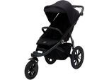 Jogger-Kinderwagen FILLIKID "Run S609", Kinder, schwarz (schwarz melange), Kinderwagen