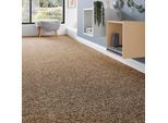 Teppichboden ANDIAMO "Matz, Schlinge, Gesamthöhe 6 mm, Luxusklasse LC1", braun (dunkelbraun), B:500cm L:450cm, Kunstfaser, Teppiche, meliert, Breite 400 cm oder 500 cm, strapazierfähig & pflegeleicht