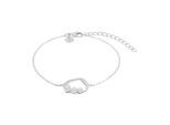 Armband TOM TAILOR "Schmuck Geschenk Silber 925", silberfarben, weiß, Armbänder, Damen, 20cm, Perlen Silber 925 (Sterlingsilber), Perlen, Silber 925 (Sterlingsilber), Armband, mit Süßwasserzuchtperle