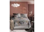 Bettwäsche IRISETTE "Meran 8628", multi, B/L: 140cm x 200cm, 1 Stk., 1 Stk., Feinbiber, B/L: 90cm x 70cm, 2 Stk., Feinbiber, Obermaterial: 100% Baumwolle, Bettwäsche, Bettwäsche, flauschig weich und wärmend