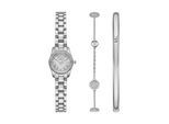 Quarzuhr MICHAEL KORS "LEXINGTON", edelstahlfarben, Armbanduhren, Damen, Quarzuhr, Armbanduhr, Damenuhr, Edelstahlarmband, Ideal auch als Geschenk
