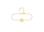cai Armband 925 Sterling Silber Topas Tattoo Motiv Hexagon