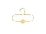 cai Armband 925 Sterling Silber Topas Tattoo Motiv rund