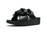 Fitflop Lulu Flower Polyurethan Damen Sandalen in Schwarz