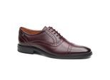 Base London Ascot Oxford Leder Herren Bordo Oxford Schuhe