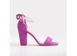 Melissa Block Absätze Sandalen with Pearls
