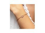 cai Armband 925 Sterling Silber rosé vergoldet Dreieck Zirkonia