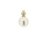 Orolino Anhänger 585 Gold mit Brillant 0,03ct. + Perle weiß 5,5-6mm
