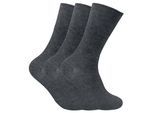 3 Pack Herren nicht elastische thermische Diabetiker Socken für schlechte Durchblutung