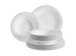 Villeroy & Boch Tafelservice Grey Lines, Grau, Weiß, Keramik, 12-teilig, Essen & Trinken, Geschirr, Geschirr-Sets, Tafelservice