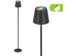 BRILONER LEUCHTEN Stehlampe "Coloris Akku Stehleuchte", schwarz (weiß, neutral), Leuchten, Stehlampe