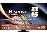 HISENSE QLED Mini LED-Fernseher "75U8Q", Energieeffizienz: D, schwarz, 75 ″, Fernseher, 4K UHD MiniLED Smart TV, QLED Mini LED-Fernseher