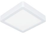 EGLO Deckenleuchte "FUEVA 5", weiß, H: 2,9cm, 1 Stk., Leuchten, Deckenleuchte aus Stahl - 11W - Warmweiß, Deckenleuchte