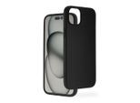 HAMA Handyhülle "Handyhülle MagCase "Fantastic Feel" für Apple iPhone 15, Schwarz", schwarz, Apple iPhone 15, Hüllen, Kratzschutz und bezogene Seitentasten, Handyhülle